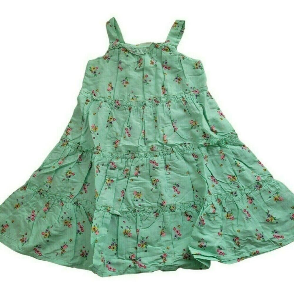 H&M Green Floral Dress